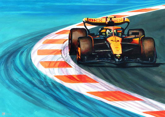 ORIGINAL - Lando Norris - 2024 Miami GP Winner - McLaren MCL38