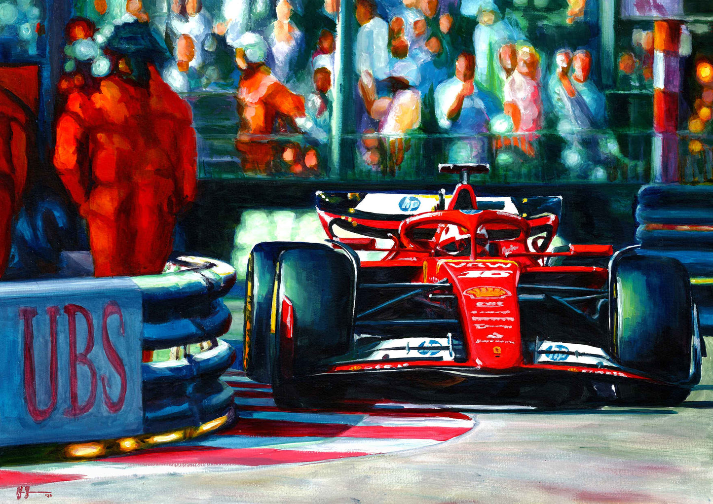 Charles Leclerc - 2024 Monaco GP Winner - Scuderia Ferrari SF24