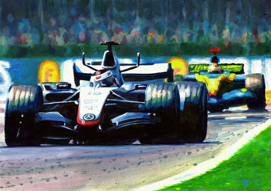 ORIGINAL - Juan Pablo Montoya - 2005 British GP Winner